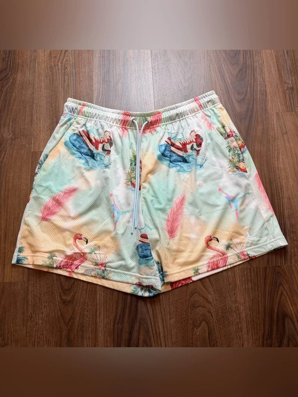NEW Nike Air Jordan Essentials Mesh Shorts Beach Vibes IB3012-133 Men’s Size XL